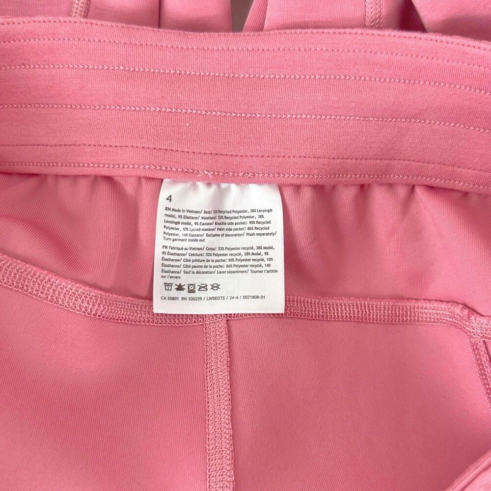 Lululemon Softstreme High-Rise Pant & Perfectly Oversized Cropped Crew Pink Tide - Picture 16 of 16